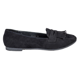 Nio Nio Mocassins en daim noir