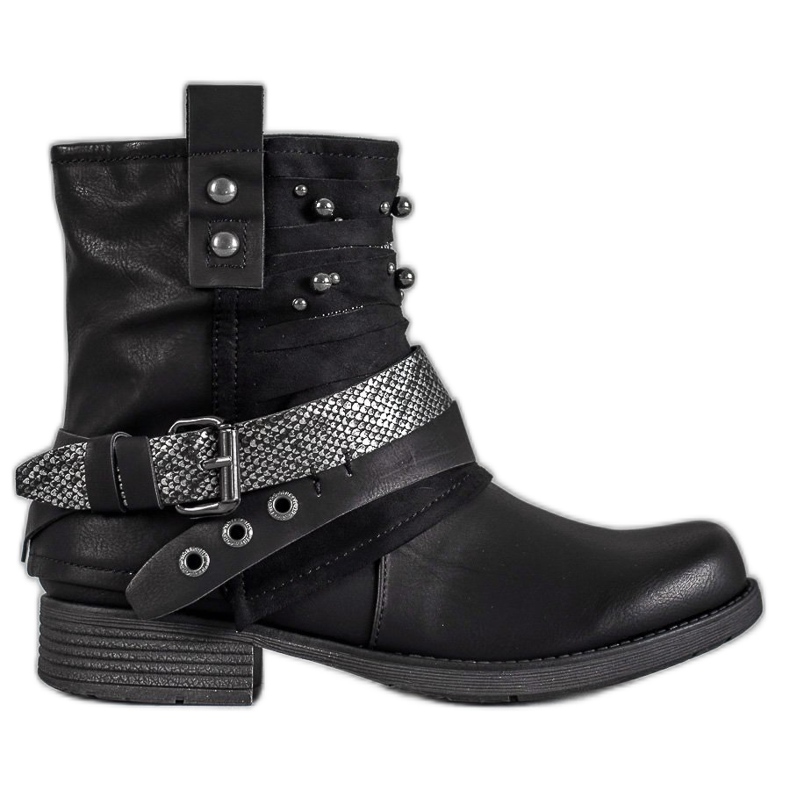 Bestelle Bottes de motard le noir