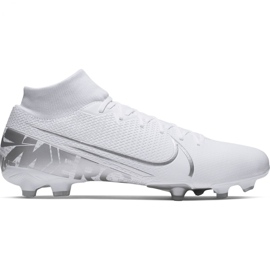 Chaussure de football Nike Mercurial Superfly 7 Academy FG / MG M AT7946-100 blanc blanc