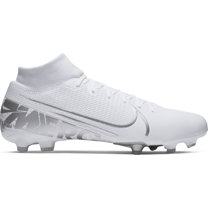 Chaussure de football Nike Mercurial Superfly 7 Academy FG / MG M AT7946-100 blanche blanche