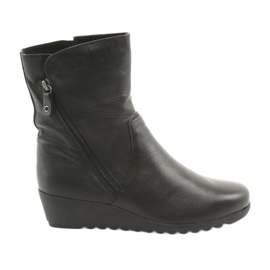 Caprice Bottes compensées le noir