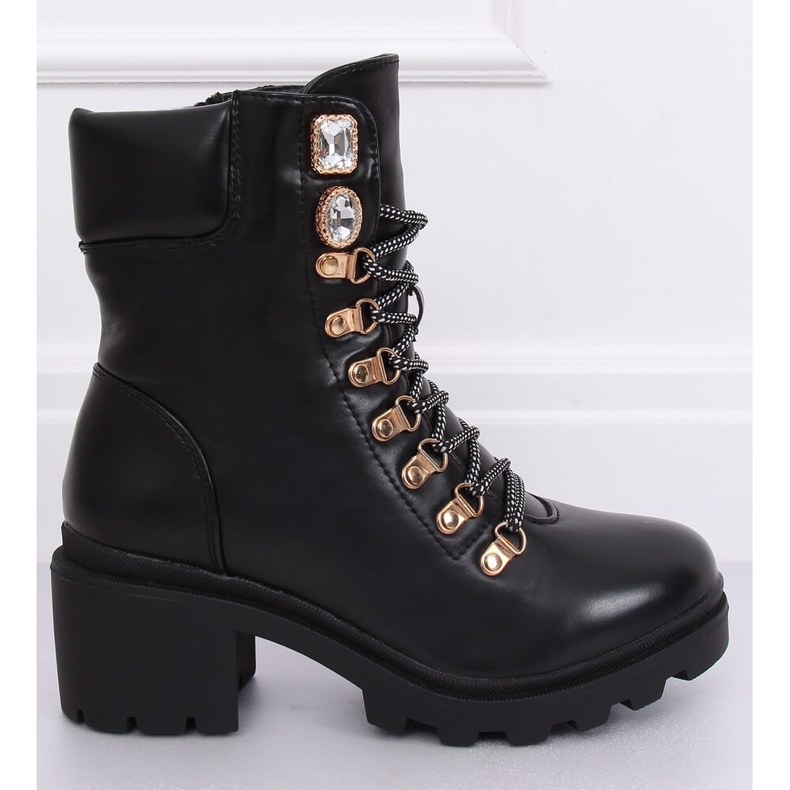 Bottes pour femmes noires HE110 Black le noir