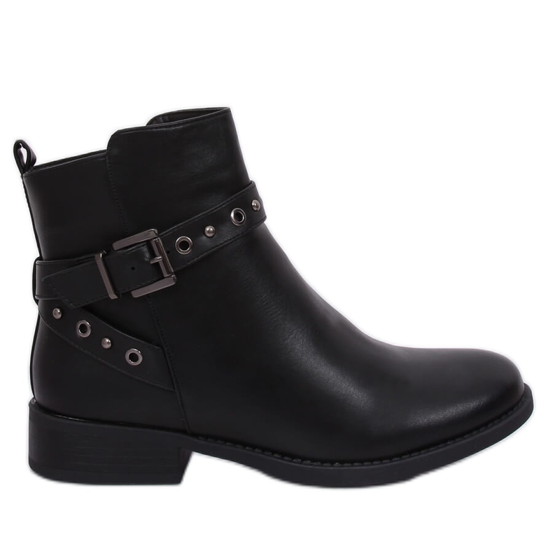 Bottines Chelsea noires pour femmes KL-578 Noir le noir