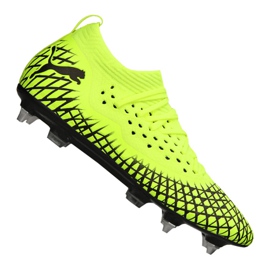 Puma Future 4.2 Netfit Mx Sg M 105679-02 chaussures de football jaune jaune