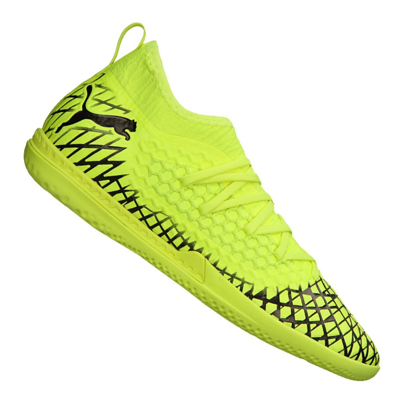 Chaussures de foot Puma Future 4.3 Netfit It M 105686-03 jaune jaune