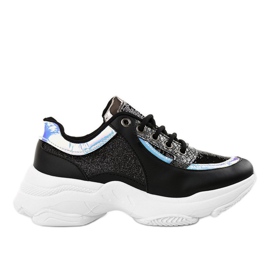 Chaussures de sport pour femmes noires W-3117
