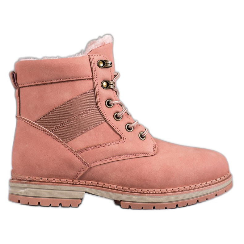 SHELOVET Bottes d'hiver roses