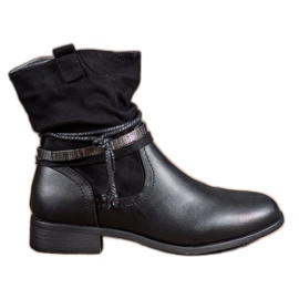 Anesia Paris Bottes hautes noir