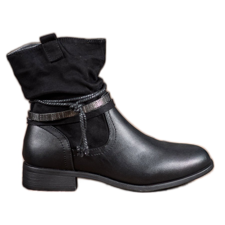 Anesia Paris Bottes hautes le noir