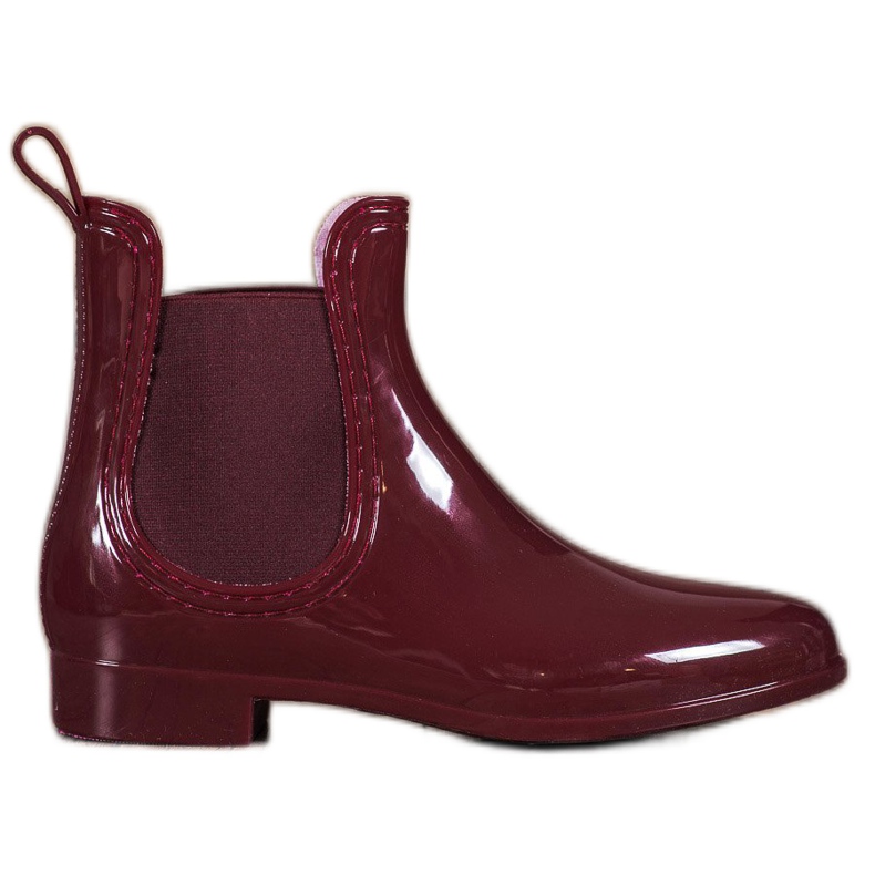 SHELOVET Galoches laquées rouge SHELOVET Galoches laquées rouge