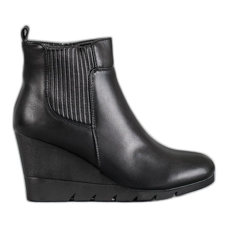 SHELOVET Bottes compensées rouge