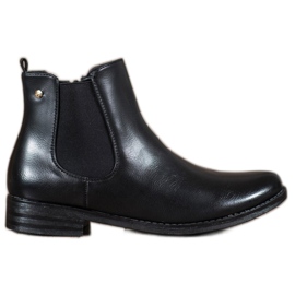 Bella Paris Bottines chelsea décontractées noir