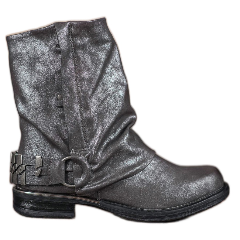 Seastar Bottes de motard gris Seastar Bottes de motard gris