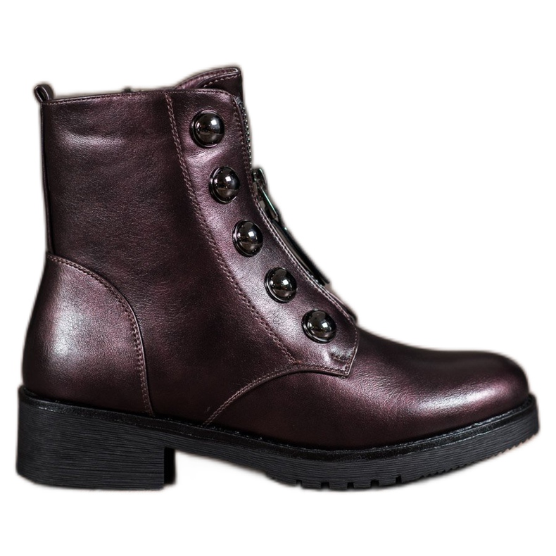 SHELOVET Bottines Avec Une Fermeture Éclair multicolore