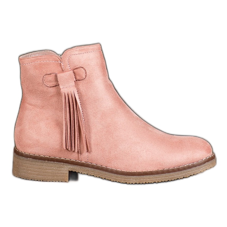 Clowse Bottes À Franges rose Clowse Bottes À Franges rose