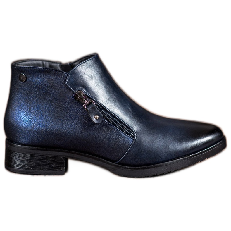 M.Daszyński Bottines basses bleu marine M.Daszyński Bottines basses bleu marine