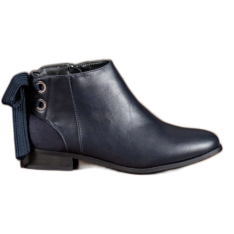 Cm Paris Bottines bleu marine