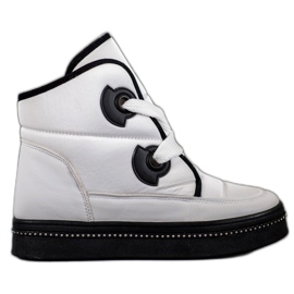 Weide Bottes de neige blanches