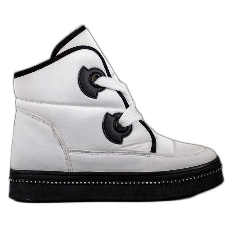Weide Bottes de neige blanches