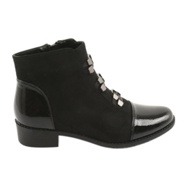 M.Daszyński Bottines Jodhpur noires le noir