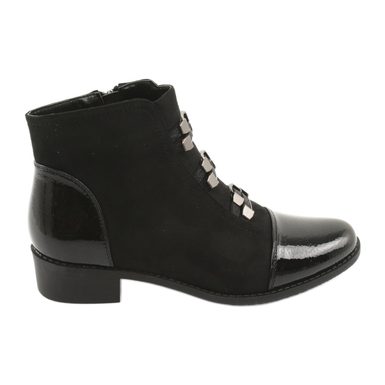 M.Daszyński Bottines Jodhpur noires le noir
