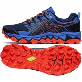 Chaussures de course Asics Gel-FujiTrabuco 7 M 1011A197 400 bleu marine bleu
