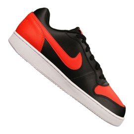 Chaussure Nike Ebernon Low M AQ1775-004 noir rouge