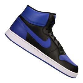 Chaussure Nike Ebernon Mid M AQ1773-001 noir bleu