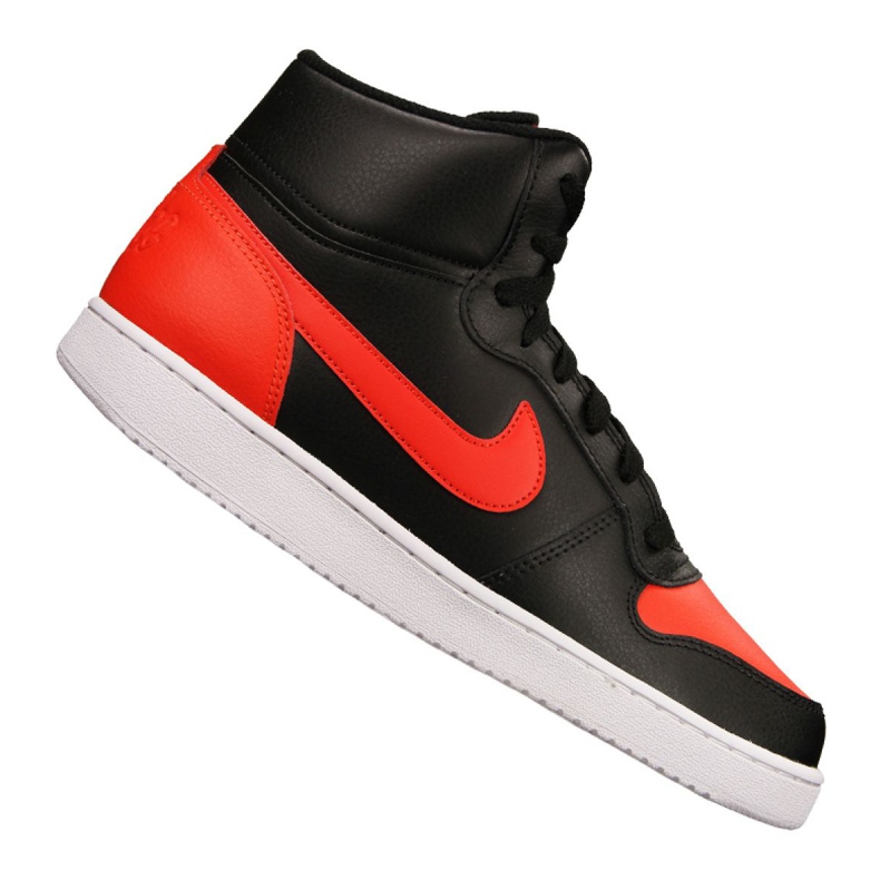 Chaussure Nike Ebernon Mid M AQ1773-005 le noir rouge Chaussure Nike Ebernon Mid M AQ1773-005 le noir rouge
