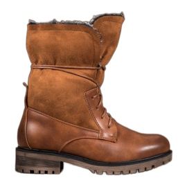 Seastar Bottes à tige enroulable brun Seastar Bottes à tige enroulable brun