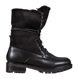 Seastar Bottes à tige enroulable le noir