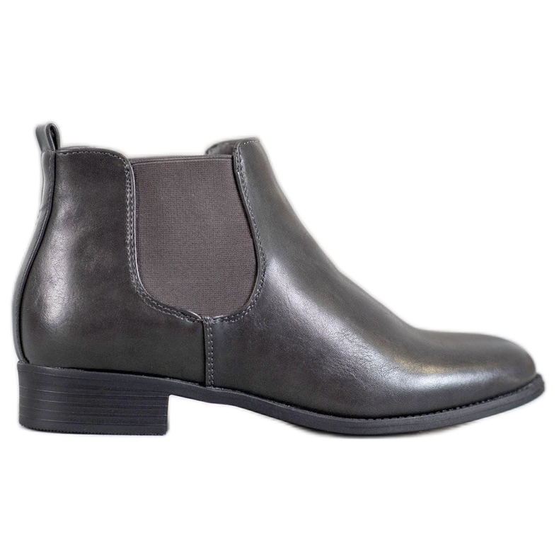 Anesia Paris Bottines Chelsea grises