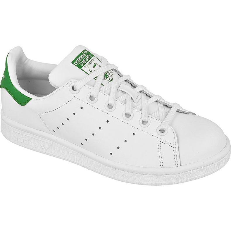 Adidas Originals Stan Smith Jr M20605 chaussures blanche Adidas Originals Stan Smith Jr M20605 chaussures blanche
