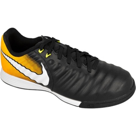 Nike TiempoX Ligera Iv Ic Jr 897730-008 chaussures de football multicolore noir