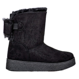 SHELOVET Mukluki avec un arc noir