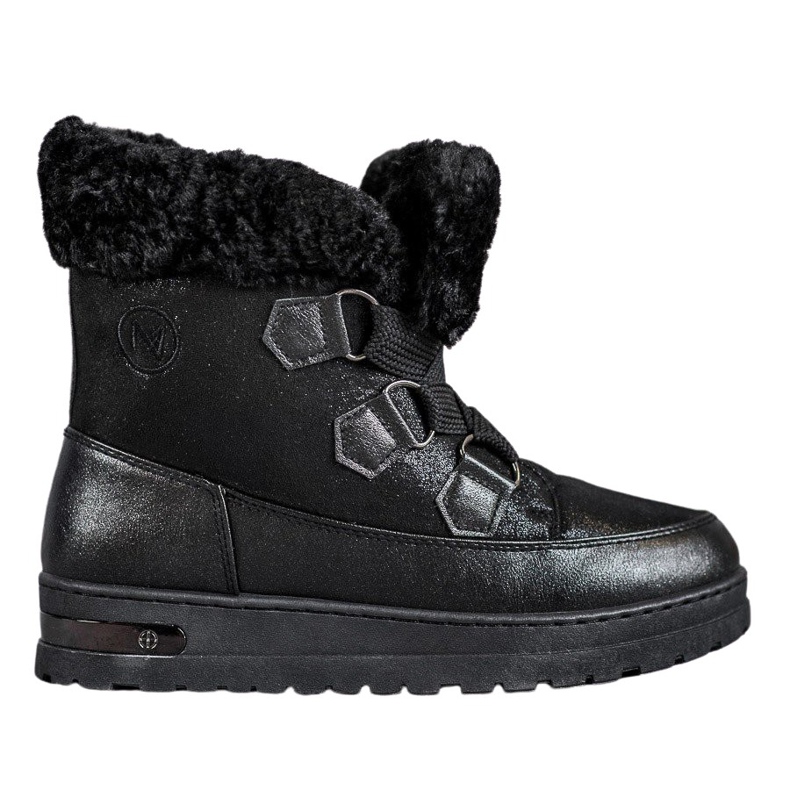 Bottes de neige chaudes MCKEYLOR le noir