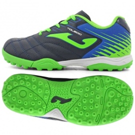 Chaussures de foot Joma Toledo Jr 903 Tf TOLJW.903.TF bleu marine bleu marine