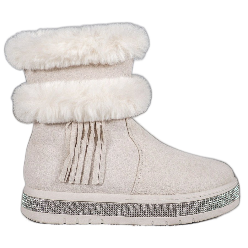 SHELOVET Bottes de neige à franges brun SHELOVET Bottes de neige à franges brun