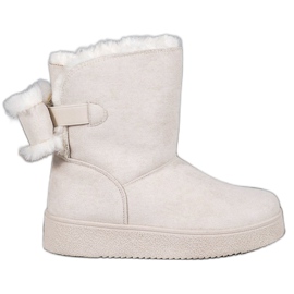 SHELOVET Mukluki avec un arc brun SHELOVET Mukluki avec un arc brun