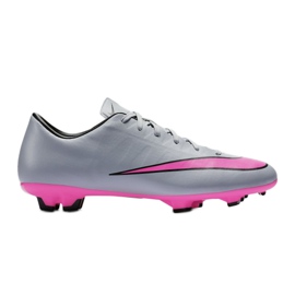 Chaussures de football Nike Mercurial Victory V Fg M 651632-060 multicolore gris