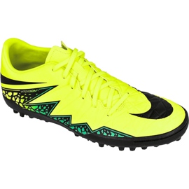 Chaussures de football Nike Hypervenom Phelon Ii Tf M 749899-703 jaune jaune