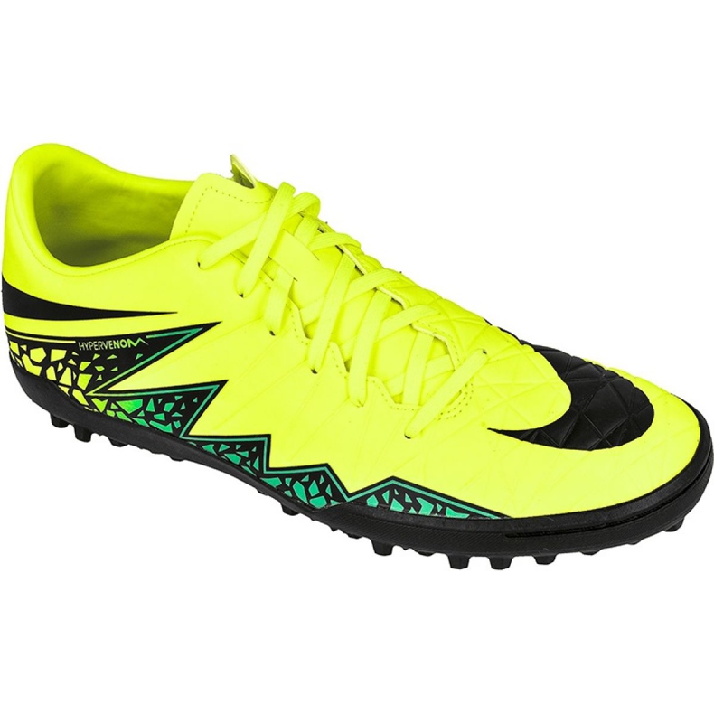 Chaussures de football Nike Hypervenom Phelon Ii Tf M 749899-703 jaune jaune