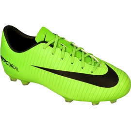 Nike Mercurial Victory Vi Fg Jr 831945-303 chaussures de football vert vert