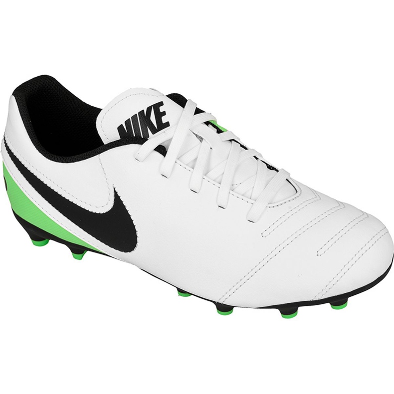 Nike Tiempo Rio Iii Fg Jr 819195-103 chaussures de football multicolore blanche