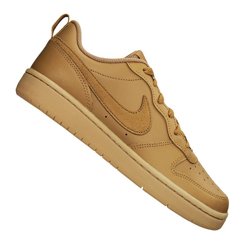 Chaussures Nike Court Borough Low 2 (GS) Jr BQ5448-700 brun multicolore
