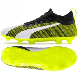 Chaussures de foot Puma One 5.2 FG / AG M 105618 03 jaune jaune