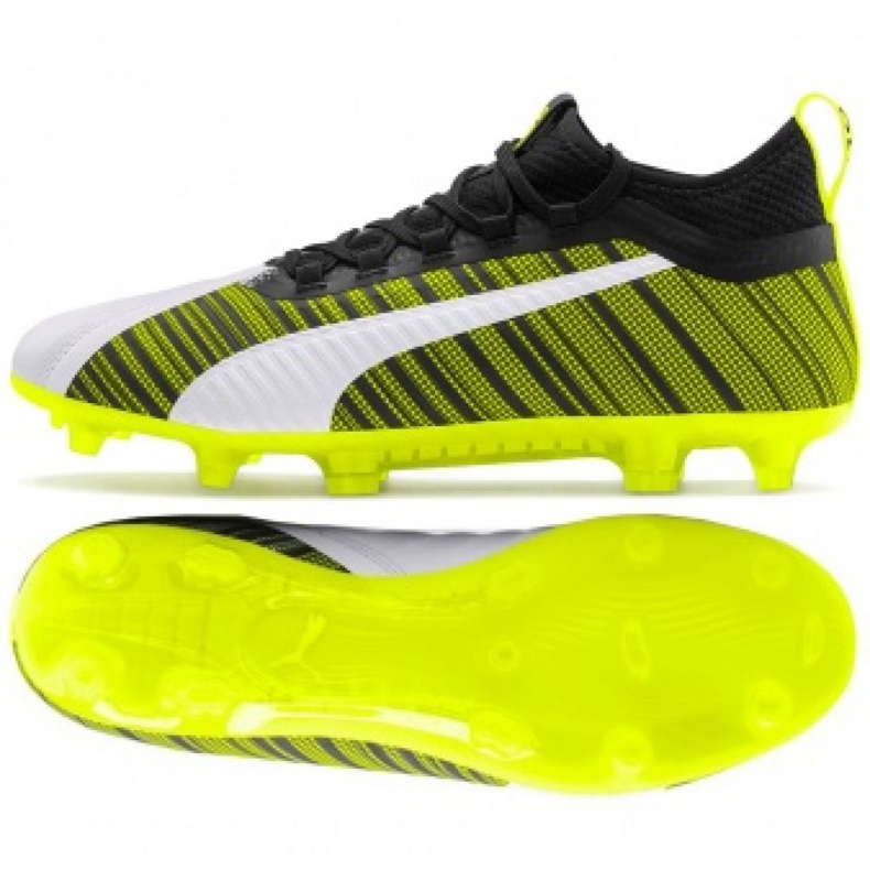 Chaussures de foot Puma One 5.2 FG / AG M 105618 03 jaune jaune