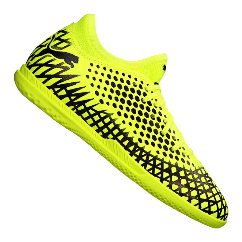 Chaussures de foot Puma Future 4.4 It Jr 105700-03 jaune jaune