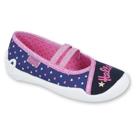Chaussures enfant Befado 116X255 bleu marine bleu