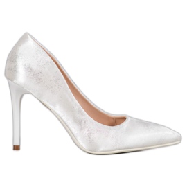 SHELOVET Épingles en satin blanc